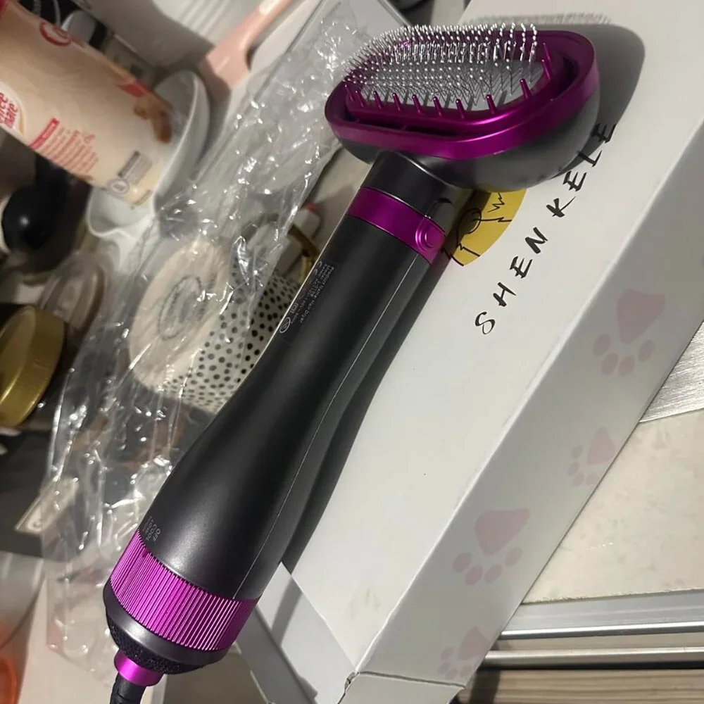 Dog Hair Dryer with Comb Attachment